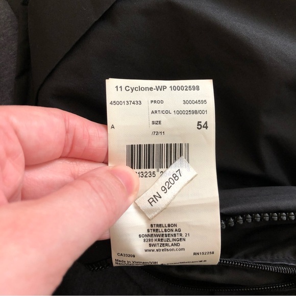 Strellson Hooded Lightweight Jacket XL - Picture 4 of 5